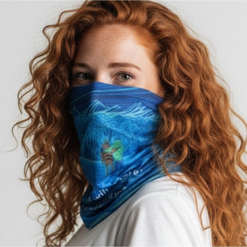 Northwest Territories Art Cowl Scarf